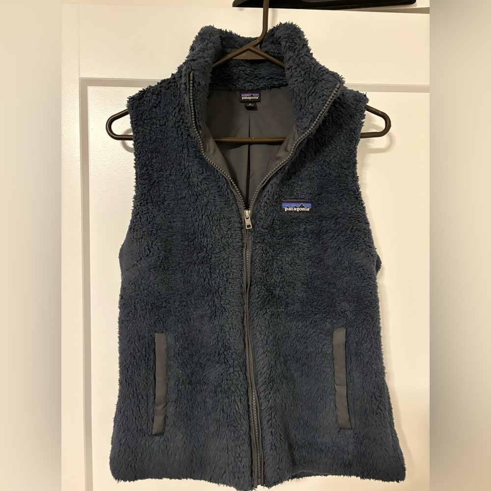 Patagonia Navy Fleece Vest